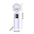 thumbnail image 3 of Portable Handheld Ice USB Fan With 29000 190 Speed Settings Type C Rechargeable Mini Personal Air Circulation For Indoor Outdoor Travel Use, 3 of 3