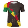 thumbnail image 4 of Runfenguu T Shirts for Men Fashion Baggy Streetwear Short Sleeve Crewneck Letter Graphic Tee Top Lightweight Tees, 4 of 5