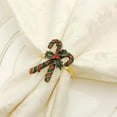 thumbnail image 3 of tredstone 6Pcs Christmas Napkin Rings Napkin Holder Rings for Holiday Christmas Table Decoratio, 3 of 7