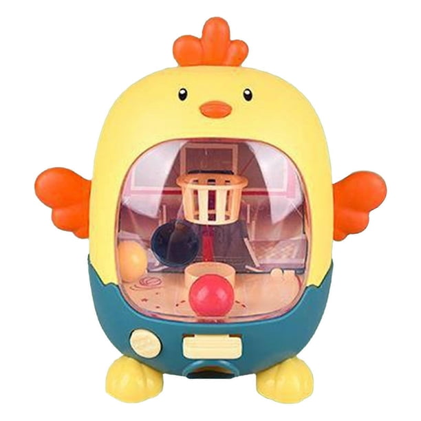 Basketball Finger Board Game Educational Reduce Stress Parent Child Interaction Killing Time Press Finger Basketball Table Toy Yellow