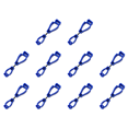 thumbnail image 1 of Práctico Clip Almacenamiento Suministros Plástico Antipérdida para Exteriores Hebilla Cintura Clip para Guante Antideslizante Multiusos [bolsa Única] (azul Oscuro), 1 of 7