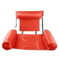 thumbnail image 5 of Graflsoa Inflatable Pool Lounge Chair with Backrest, Lightweight 0.4kg, Red - Perfect for Relaxing by the Pool, Lake, or Beach, 5 of 5