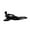 Black-D, variant on Abstract Thinking Lady Statue Reading Women Modern Aesthetic Resins Figurine Sculpture for Bookshelf and Desk Decors