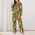 thumbnail image 2 of Sikiie Fruits Vegetables And Berries Women's Long-Sleeve Shirt and Full-Length Bottom Pajama Set (s-xxl)-XX-Large, 2 of 7