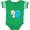 Football Green and White, variant on Inktastic Adorable Blue Snail Boys or Girls Baby Bodysuit