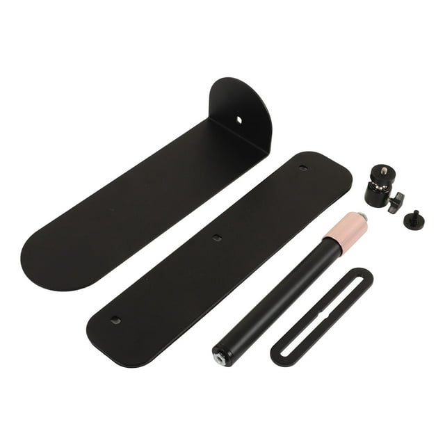 Support de Projecteur, Support Dissimulé pour Projecteur avec Rotation Libre à 360 Degrés, Support de Projecteur Mural pour Table de Chevet, Sofa, Bureau, avec Longueur Réglable pour