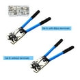 thumbnail image 1 of Terminals HX-50B Portable Cable Crimping Tool Professional Terminals Crimper Plier Car Auto Copper R-ing Terminal Wire Crimp Terminals Soldered Connectors Kit  Multifunctional Hand, 1 of 5