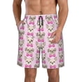 thumbnail image 1 of Balery Cute puppy Traje de Baño Estilo Hawaiano para Hombre, Shorts de Secado Rápido con Bolsillos-Medium, 1 of 6