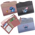 thumbnail image 2 of Mini billetera YANGJIJIN de Disney Stitch Anime Lilo y Stitch para mujer monedero de cuero PU, 2 of 4