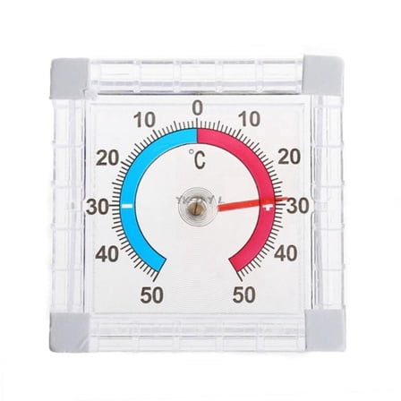 Window Indoor Outdoor Wall Garden Home Graduated Disc Measurement Temperature Household Thermometer Supplies