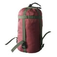 thumbnail image 1 of de material de compresión de dormir impermeable de material de almacenamiento, Camping Senderismo Mochilero Accesorios Bolsa d Vino rojo, 1 of 7