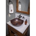 thumbnail image 4 of Arched Edges Copper Vessel Sink - Antique Dark Copper, 4 of 8
