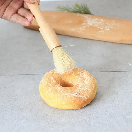 

Promotion Clearance Kitchen Oil Brushes Basting Brush Wood Handle Fashion BBQ Grill Pastry Brush Baking Cooking Tools Butter Honey Sauce Brush