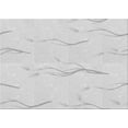 thumbnail image 1 of Ahgly Company Indoor Rectangle Patterned Gray Cloud Gray Area Rugs, 8' x 12', 1 of 6