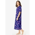 thumbnail image 3 of Dreams & Co. Plus Size Long Print Sleepshirt, 3 of 5