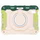 thumbnail image 2 of Tablet Case for IOS Tablet 2021 Mini 6 8.3in Gen 6 Shakeproof Protective Cover with 360 Rotating Bracket Pen HolderDazzling Green, 2 of 5