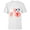 White, variant on Disney Mickey Mouse All Smiles - Short Sleeve T-Shirt for Kids - Customized-White