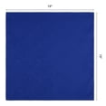 thumbnail image 6 of REGALWOVEN 12 Pack Cloth Napkins, Jacquard Washable and Reusable Table Dinner Napkins for Restaurant, Weddings, Event and Parties Royal blue 19x19inch, 6 of 6