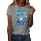 thumbnail image 2 of Moonsky Camiseta unisex Huntrix Dem-0n, colores cómodos, camiseta Huntrix para niñas, camiseta Mira Rumi Joey, merchandising, regalo juvenil para fans del K-pop (Gris S), 2 of 4