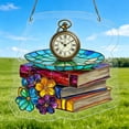 thumbnail image 5 of Acrylic Jigsaw Puzzle Suncatcher-Galactic Colorful Birds, Stained Glass Window Hanging, Home Decor Creative Mom Gifts, Birthday Gifts for Women,Wife, Sisters, Aunt, Besties 7.4in, 5 of 5