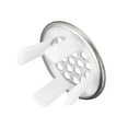 thumbnail image 4 of Uxcell 2 Paquete Cubierta de Desbordamiento de Fregadero Anillo de Inserción de Agujero Redondo en Tapas, Plata, 4 of 5