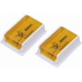 thumbnail image 1 of Rosin Natural for Violin Cello Viola Rosin Light Low Dust for Bows String Music Instrument Accessory Yellow with Case 2 Pack, 1 of 7