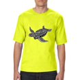 thumbnail image 1 of "Mens and Big Mens Sea Turtle Hawaii T-Shirt, up to size 3XLT", 1 of 5