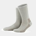 thumbnail image 5 of GoWith Thermal Warm Terry Lined Alpaca Hiking Boot Socks for Men & Women - Optic Effect | 2 Pairs | Model: 6006, 5 of 13