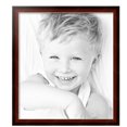 thumbnail image 2 of ArtToFrames 24" x 27" Matte Mahogany with Gold Accent Diploma Picture Frame, 24x27 inch Brown Wood Poster Frame (WOM-5109), 4 Pack, 2 of 6