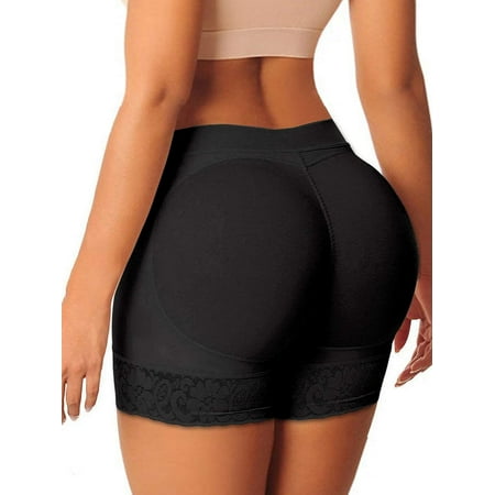YiLvUst Women Seamless Body Shaper Shorts Enhancer Hip Push Up Booster Butt Lifter Panty Underwear