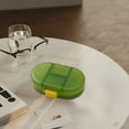 thumbnail image 3 of Organisateur de Vitamines à 8 Compartiments avec Étanchéité Anti-Humidité - Design Portable, Grande Capacité d'Espace, Adapté à une Utilisation Prolongée, Disponible en Couleurs Noir, Vert, Jaune, Bleu, 3 of 6