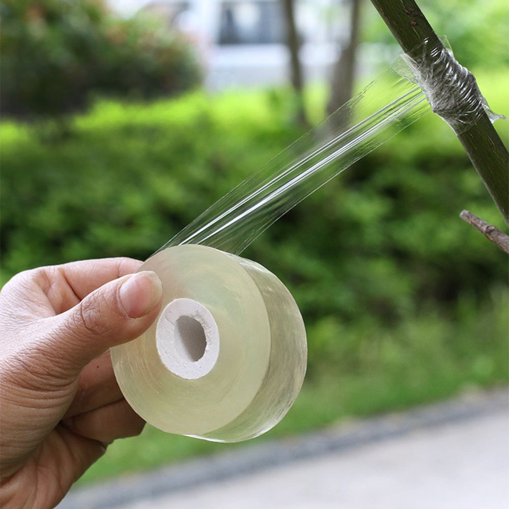 2CM Wide PVC Fruit Tree Grafting Tape Wrapping Film Selfadhesive