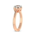 thumbnail image 3 of IGI Certified 4 Carat Radiant Shape Lab Grown Diamond Engagement Ring | 14K Rose Gold |Demi Four Prong Diamond Ring | FG-VS1-VS2 Quality Friendly Diamonds, 3 of 4