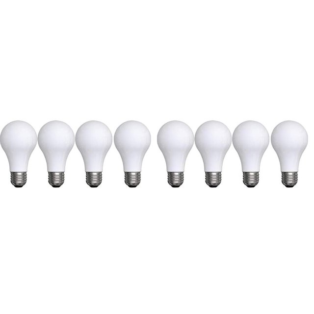 Bombillas LED GE Classic de 40 W, color blanco suave, A19 (paquete de 8)