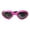 Pink, variant on erfcxs Small Dog Sunglasses Eye With Adjustable Strap Puppy Oval Shaped Fog Pet Goggles Dogs Durable Sunglasses