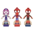 thumbnail image 3 of Marvel Spidey and His Amazing Friends Wooden Magnetic Activity, Storage Case with Magnetic Characters, Stickers, and 2 Play Scenes, Ages 3+, 3 of 6