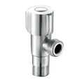 thumbnail image 1 of HLONK Durable Metal Angle Stop Valves 1/2 Convenient Reliable Shut Off Solution Simple Installs for Kitchen Bathroom & Toilet, 1 of 7