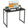 thumbnail image 1 of Costway Computer Desk Writing Workstation Study Laptop Table Home Office Black, 1 of 10