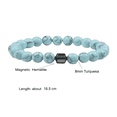 thumbnail image 2 of Pulsera Xtellar Con Hematita Y Piedras Naturales Energia Proteccion, 2 of 4