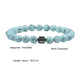 thumbnail image 2 of Pulsera Xtellar Con Hematita Y Piedras Naturales Energia Proteccion, 2 of 4