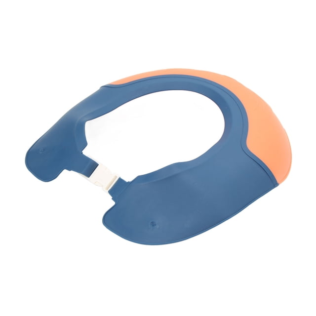 Adjustable Baby Washing Hair Shield Waterproof Elastic Silicone Kid Shower Shield for Toddler Bathing