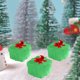 thumbnail image 5 of 12 Mini Cajas de Regalo Navideñas | Microadornos Luminosos Transparentes | Pequeñas Cajas Decorativas de Plástico para Decorar Fiestas | Adornos de Árbol para El Alféizar de La Ventana Del Escritorio, 5 of 6