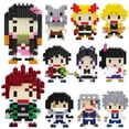 thumbnail image 2 of Bloques de construcción de 14 estilos, dibujos animados de Anime Nezuko Tanjirou Zenitsu Inosuke Kanawo Shinobu Tengen, juguetes educativos, 2 of 5