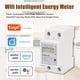thumbnail image 4 of Medidor de energía inteligente monofásico con riel Din Wifi Consumo de energía Kwh, 4 of 8