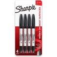 thumbnail image 1 of Shiyou-Simple Marqueurs Permanents, Fins et Ultra Fins, Noir, 4 Unités, 1 of 4