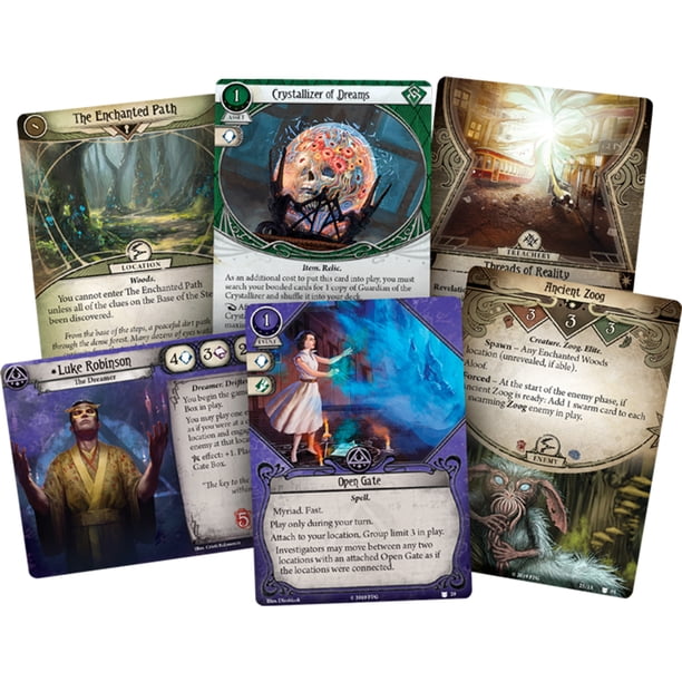arkham horror living card game Sleeve Kings Board Game Sleeves Mini European 44mm x 68mm main image 0