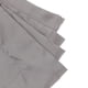 thumbnail image 4 of Juego de funda nórdica de cama la de cama de seda liso - Funda de almohada, sábana plana, funda de edredón, 4 tamaños y 7 colores d Gris Baoblaze Conjunto de tapa de edredón, 4 of 8