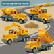 thumbnail image 2 of Coche de ingeniería de vehículos de construcción de excavadora de plástico para niños (elevación) Likrtyny juguetes de los niños, 2 of 9