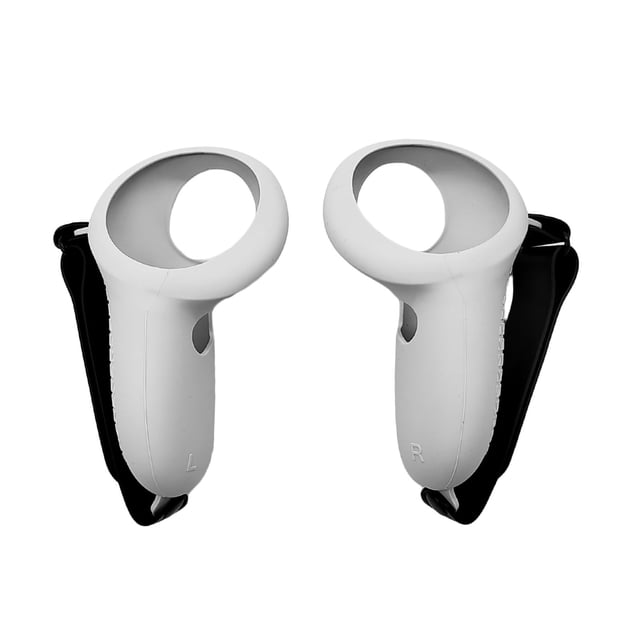 Funda de silicona para control Warkul, mejora la experiencia de juego en realidad virtual, agarre antideslizante, funda resistente a rayones para Oculus/Meta Quest 3