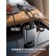thumbnail image 4 of Cargador de coche Lamicall retráctil USB C de carga rápida de 57 W, 4 of 8